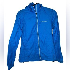 Columbia Blue Zip Up Jacket Women’s Size Small